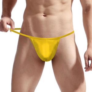 Underpants Mens Breathable Bikini Briefs Trunks Sexy Underwear Shorts Lightweight Bulge Pouch Swimming Panties Erotic Thong