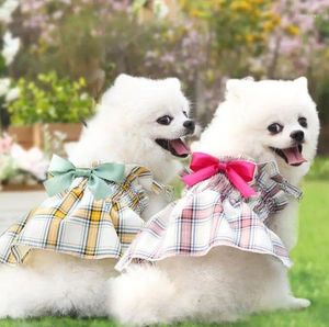 Dog Apparel Female Clothes Party Dress Girl Wedding Skirt Puppy Go Out For Small Medium Dogs Chihuahua