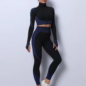 tracksuit women Zip-up cardigan tracksuit Long-sleeved trousers tank top woman designer vitality leggings All season outdoor running tennis climbing kit