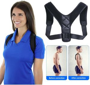 Brace Support Belt Justerbar Back Posture Corrector CLAVICLE Ryggrad Back Axel Lumbal Posture Correction Body Support Corrector9093863