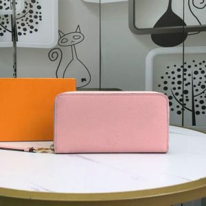 Fashion Hot Sale Coin Purses Luxury Designer Women Long Walls Classic Leather Clutch Bag Card Holderzero Wallet Cip Plånbok Passportklipp w