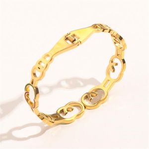 골드 디자이너 팔찌 여성 팔찌 고급 디자이너 그린 레드 레터 쥬얼리 wispy bracelet 도금 스테인레스 스틸 사랑 선물 금 반 296U