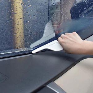 Soluções para lavagem de carros Rodo de para-brisa com cabo longo, remoção eficaz de água e sujeira, ideal para aplicação de envoltório de vinil