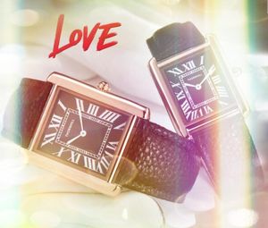 Square femminile da uomo Sception maschile orologio top top marchio di lusso maschio femmina stainlee in pelle cingolate orologio impermeabile batteria da polso da polso per orologio da polso militare