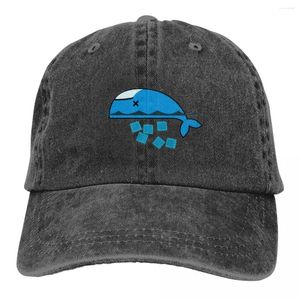 Bollmössor Dead Docker Denim Baseball Cap Devops unisex casual hiphop hattar roliga utomhussport grossist