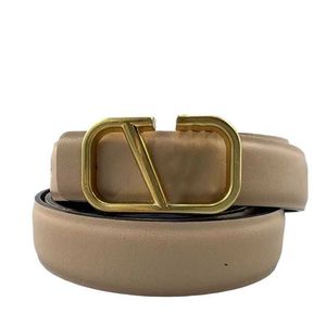 Belts Brasses buckle leather belt for man desinger smooth v belt letter cinturon business thanksgiving pleasure 25cm special party favors women belts famous PJ016 F