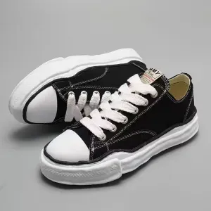 2024 NOVO Co marca MMY Dissolvendo Sapatos Designer Sapatos Casuais Maison Mihara Yasuhiro verde grosso sola amantes' papai esportes casuais sapatos de tabuleiro