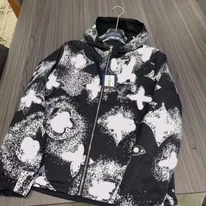 Fashion Brand PINLI Designer Down Baseball Team Jacket, Men's Must-Have Alphabet Embroidered Winter Casual Jacket 503
