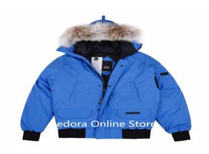 Men039s Down Parkas Real Coyote Fur Men Women Canadian CG Chillnwacks Parka Goose Down Down Giacca mimetico camouflag Caldo cappotto da esterno Windp2953605