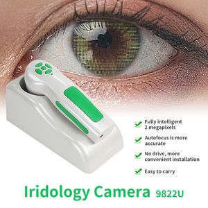 Professionell 12MP -kamerasystem IRIS -skanner IRISCOPE Digital Eye Test Iridiology Analys Apparat IridoScopio Iridologia 231222