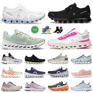 Cloud Running Shoes Designer på Cloud X Shif Road Training Clouds Nova Monster Surfer Swift 3 X3 5 Sneakers för män Kvinnor utomhus vandring sport sneaker varmrosa vit vit