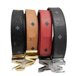 Gürtel Mode Frauen Designergürtel 15 Farben Klassiker glatt m Buckle Mann Bund Mote Mode Mode echte Leder Frauengürtel für Männer Buchstaben Klassische Gürtel T2