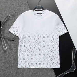 Sommer-Paris-Designer-Herren-T-Shirt in Schwarz und Weiß, Beige, Marke, reine Baumwolle, atmungsaktiv, schmales Freizeithemd, Straße, gleicher Stil, für Herren und Damen, Top-Qualität, 3XL