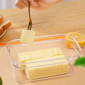 Plates Refrigerator Butter Dish Box With Lid Slicers Case Storage Cheese Slicing Board Knife Tool Fridge Gadget Kitchen Cutter F7G8