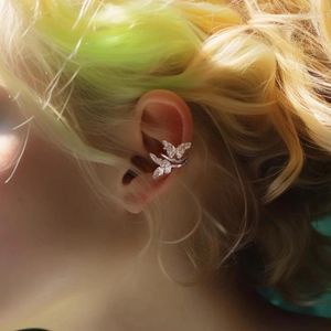 Backs Earrings Hollow Egyptian Retro Pattern Butterfly Ear Clip Fit Original Charms Diy Fine Jewelry Gift For Women Making Accessories
