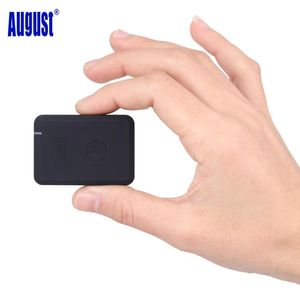 Разъемы August Mr230 Беспроводной приемник Bluetooth 4.2 Aptx с низкой задержкой 3,5 мм Aux Bluetooth Аудио Музыкальный адаптер для автомобильных наушников с динамиком