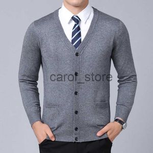 Men's Sweaters 2021 New Fashion Brand Sweater For Mens Cardigan Coat V Neck Slim Fit Jumpers Knitwear Winter Korean Style Casual Mens Clothes J231225