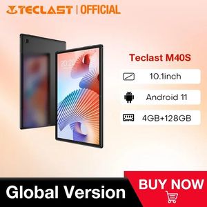 PC Teclast M40s 10.1inch Tablet Android 11 1920x1200 IPS 4GB RAM 128GB ROM T610 Sekiz Çekirdeği 4G Ağ GPS TYPEC 6000MAH