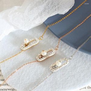 Fußkettchen 2023 Sommer Mode Edelstahl -Reize Frauen Fußschmuck Persönlichkeit exquisite Perlen für