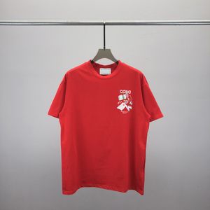 T-shirt designerkläder för kvinnor och män med t-shirts och polos runda halsar, plus överdimensionerade broderier och tryck i en polär street bomulls sommardräkt J7