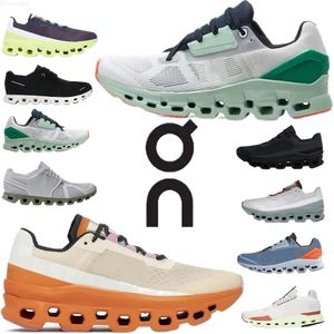 10A CloudMonster Cloud Running Shoes Men Women Monster Onclouds Fawn Turmeric Iron Hay Black Magnet Trainer Sneaker Women Designer på moln Mens Mens Mensskor skor