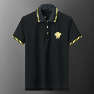 Wysokiej jakości projektanci Summer Mens Polos T Shirt Pra Fashion Casual Polo Man Kurtka Krótkie rękodzie