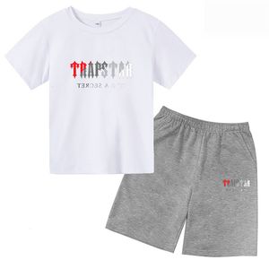 Streetwear Trapstar Tracksuit Designer Boys Girls Girls Abbigliamento Set di abbigliamento per bambini Shorts Shorts Set