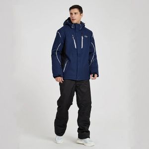 Kurtki narciarskie garnitury Men marki 2020 zestawy super ciepłe wodoodporne wiatroodporne spodnie śnieżne męskie narciarstwo narciarskie i snowboardowe kurtki narciarskie