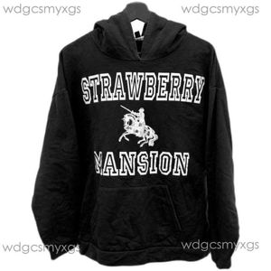 Big Sale Men's Hoodies Sweatshirts Fla Unwanted Strawberry Manson Virgil Matching Hoodie Loose Sweater Pullover1780001