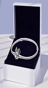 Authentic 925 Sterling Silver Little Mouse Clasp Bracelet with Original Box for P Chain Charms Bracelets For Women Gir8012818