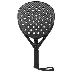 Profissional 12k raquete de pá carbono eva macio memória espuma núcleo tênis raqueta para homens mulheres acessórios treinamento padel paddle 231225