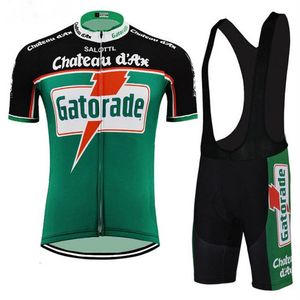 Chateau d'Ax Gatorade Herren Team Radsporttrikot Set Ropa Ciclismo MTB Bike Kleidung Fahrradkleidung 2022 Radsport Uniform267m