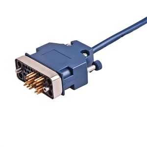 DB28 Kvinnlig synkron seriell port (SA) V.35DTE Male Pin Cable Industrial Connection Line