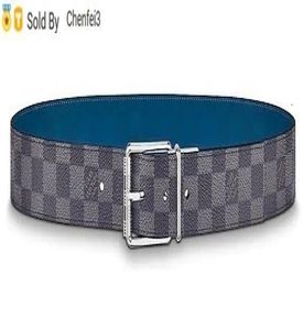 Chenfei3 CA8O DAMIER PRINT 40MM REVERSIBLE M9921U Reversible Belt New Official Men Belt With Box4350344