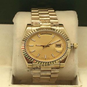 Orologio da donna classico impermeabile di alta qualità alla moda, macchinari automatici in acciaio inossidabile, sport per il tempo libero, semplici e di bell'aspetto274P