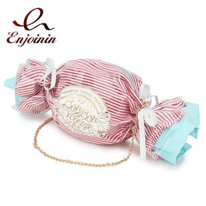 Сумки Kawaii Candy Shape Chain Sack Sack для женщин модные кошельки и сумочки новинка сцепление милая сумка с поперечим