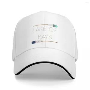 Ball Caps Lake of Bays Baseball Cap Suncreen Custom Hat Man Luxury Mise Tennis Women's