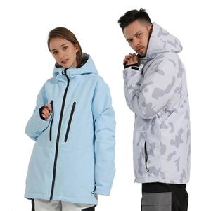 Giacche 2022 Nuova giacca da sci invernale oversize da uomo da esterno Donne calde snowboard impermeabile per sci waterboard giacca da neve traspirante unisex