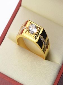 charming 24K gold ring mens aggressive opening ring012345051785