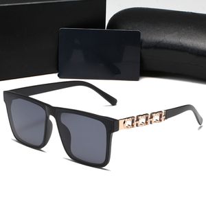Quadratische Luxusdesignerin Sonnenbrille für Frauen Männer Sonnenbrillen gleiche Sonnenbrille Beach Street Foto einzigartige Sonniten Vollrahmen mit Box 230y39