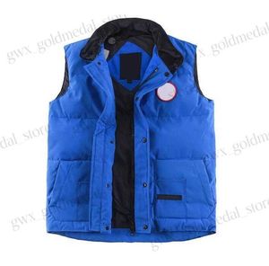 canda goose Feather Autumn Winter Canada style Mens down jacket real vest black label goose Fashion Men Women gilet bodywarmer Advanced Waterproof ND3A