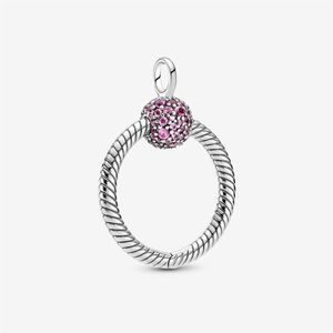 100% 925 argento sterling piccolo rosa pavimentazione o ciondoli per donne Accessori per fidanzati per matrimoni 256b 256b