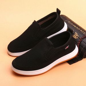 Autumn New Men'S Shoes, Comfortable And Breathable, Middle-Aged And Elderly Father'S Shoes, Anti-Skid And Thickened Casual Cloth Shoes Whole A7O2#