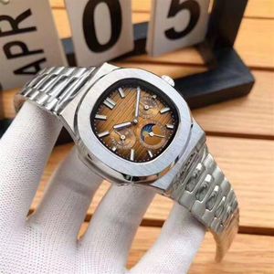 New Fashion Men's Watch Logo mecânico totalmente automático 316L Caixa de aço inoxidável Diâmetro 40mm3451