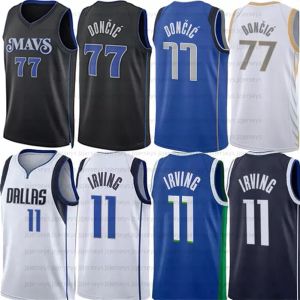 Camisas de basquete personalizadas dal Luka Doncic Kyrie Irving Maverick Dereck Seth Curry Dirk Nowitzki Tim Hardaway Grant Williams Josh Green City Jersey Edition