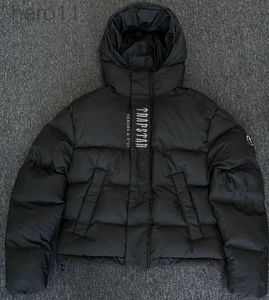 Męska kurtka Trapstar Winter Puffer Designer Down Jackets litera wiatroodporna deszczowa damska damska płaszcz płaszcza swobodny projekt mody gęsty ciepłe z kapturem w