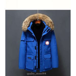 Down Jacket Golden Goose Canda Goose And Men's Medium Length Winter New Canadian Style Overcame Lovers' Working Clothes Thick Goose 358