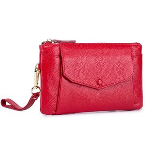 Çantalar moda kadın cüzdan çanta gerçek deri kese ultrathin bileklik debriyaj bayan nakit telefon para çantası küçük debriyaj kesesi