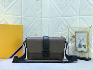 Mężczyźni moda swobodna design luksusowa torba na torebkę Cape Crossbody torebka torba na ramię top lustro jakość m46794 m23741 torebka torebka