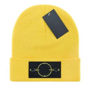 Caps 2023 Lettera di cappuccio del cranio Jacquard Beanie Island Domenne Winter War War Wool Cappello Unisex Ski Caps 1 1 Cap di sincronizzazione ufficiale ad alta densità KNI